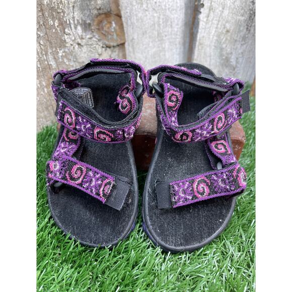 TEVA Inversion Swirls and Bursts Sandals Little Kid 10 - Picture 3 of 7